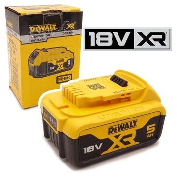 DEWALT bateria akumulator 5Ah 18V DCB184 ORYGINAŁ