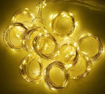 Светодиодная штора Сосульки Микролампы 3х3 провода с пультом