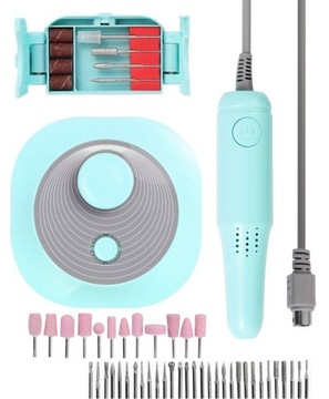 FREZARKA DO PAZNOKCI MANICURE JMD102 + FREZY