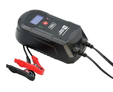 @Prostownik AUTOMATYCZNY SMART CHARGER LCD 15 6/12V 15A AGM GEL EFB WET MF