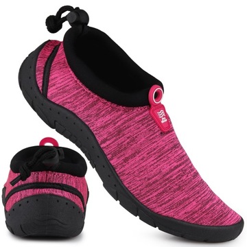 Женские туфли для воды ProWater Розовый Черный