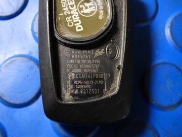 BMW 1 F20 KLÍČEK OVLÁDAČ 9312531-05