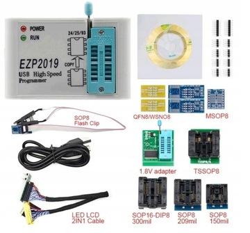 EZP2019+ USB 24/25/26/93 FlashBios +12 программатор