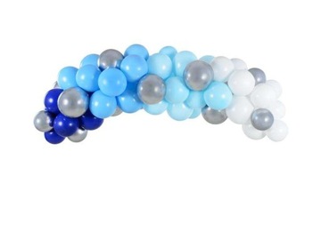 Balony Glossy srebrne 30cm 10szt