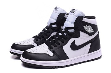 BUTY SPORTOWE NIKE AIR JORDAN 1 RETRO HIGH PANDA CZARNE BIAŁE 38