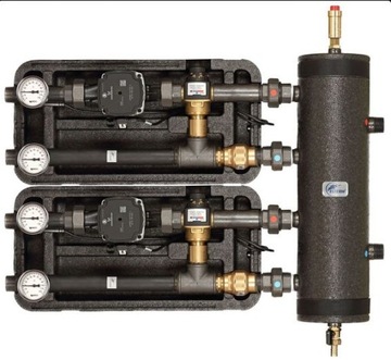 Elterm Kompania 575 zestaw : SKE 2DC+ 55 kW, 2x VTA372, pompy DN25