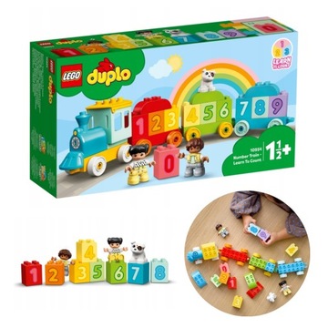 LEGO DUPLO POCIĄG Z CYFERKAMI NAUKA LICZENIA 10954