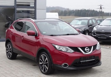 Nissan Qashqai II Crossover 1.6 dCi 130KM 2016 Nissan Qashqai 1.6 D 131KM Automat Bezwypadkowy Oplacony Serwisowany