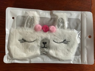 МАСКА ДЛЯ СНА ДЛЯ ГЛАЗ РАССЛАБЛЕНИЕ НА РЕЗИНКЕ LAMA ALPACA OLDMAN