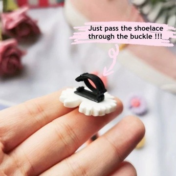 ПОДВЕСКИ-УКРАШЕНИЯ для обуви, шнурки_стокротка