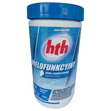 TABLETKI WIELOFUNKCYJNE CHLOROWE alga glon HTH 1,2