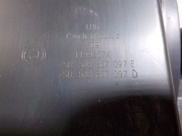ПЕРЧАТКА БЫСТРО ПАССАЖИРСКАЯ 5JB857097