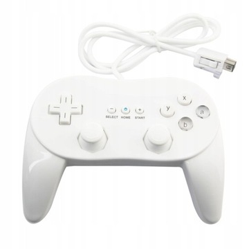 Геймпад IRIS Pad Classic Controller Pro для консоли Nintendo Wii Wii U, белый