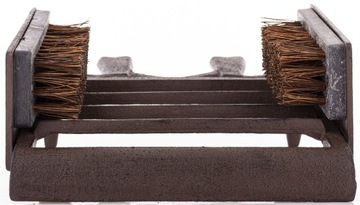 Декоративная машинка для чистки обуви из коричневого чугуна