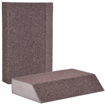 GERMA FLEX KOSTKA GĄBKA ŚCIERNA SKOŚNA GR.120