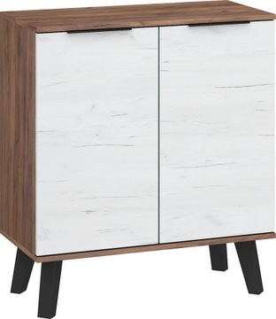 meble VENS 01 komoda 2D craft tobaco / craft biały