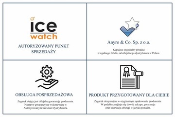 ICE WATCH zegarek damski biały pasek kwiaty KOMUNIA ICE.FL.LEG.S.S.15