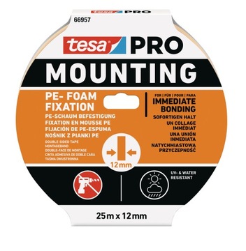 Taśma piankowa tesa PRO Mounting PE Fixation 25m