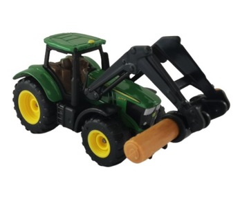 SIKU 1540 John Deere Ciągnik Traktor + drzewo
