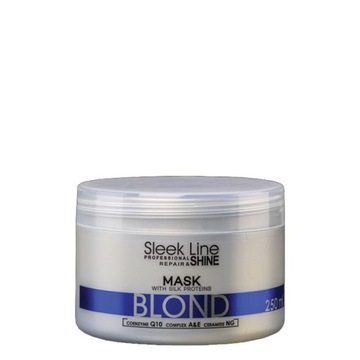 STAPIZ SLEEK LINE МАСКА ДЛЯ СВЕТЛЫХ ВОЛОС 250мл