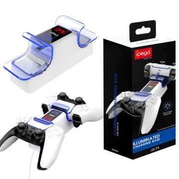 Ładowarka iPega DUAL do 2 Padów Sony PS5 DualSense
