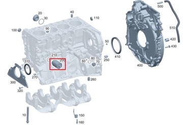 MERCEDES DIESEL OM651 SENZOR VENTIL OLEJE ORIGINÁLNÍ