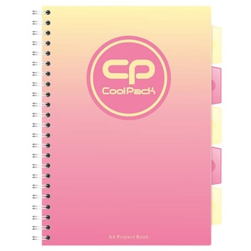 Kołozeszyt A4 100k kratka CoolPack Project Book