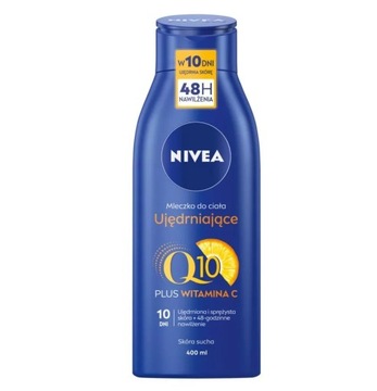 NIVEA Q10 +WITAMINA C Mleczko do ciała ujędrniające do skóry suchej, 400 ml