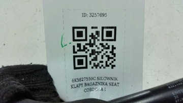 6K5827550 VZPĚRA/TLAKOVAČ KRYT KUFRU SEAT CORDOBA I