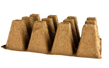 ТОРФЯНЫЕ ГОРШКИ, мультигоршки, БИОРАЗЛАГАЕМЫЕ РАССАДЫ 4хЛОТОК 48