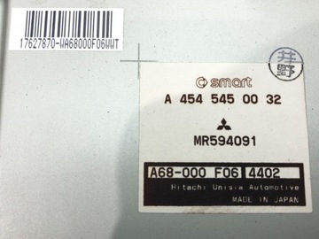 МОДУЛЬ ПОДДЕРЖКИ MITSUBISHI COLT VI MR594091 02-12 КОНТРОЛЛЕР