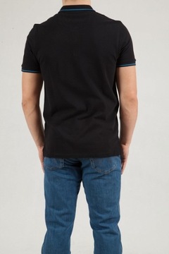 T-shirt Męski Lee Pique Polo Black L61ARL01 R.XL