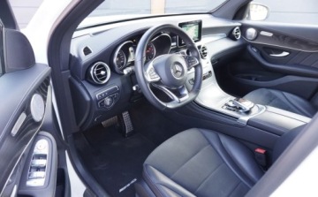Mercedes GLC C253 SUV 2.0 250 211KM 2018 Mercedes-Benz GLC Bezwypadkowy Serwisowany 1-Wlasciciel Navi Kamera360 HUD, zdjęcie 6