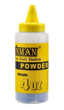 Трассирующий шнур Веревка для трассировки 15 м + спиртовой уровень + набор порошков