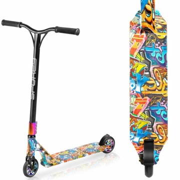 SPOKEY HULAJNOGA WYCZYNOWA STUNT CHAMELEON ABEC9 CHROME 110MM