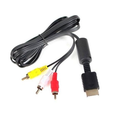 Kabel AV 3x chinch do konsoli PS3 PS2 PSX