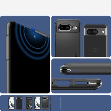 Чехол для Pixel 8, Spigen Rugged Armor, чехол, чехол, чехол, чехол
