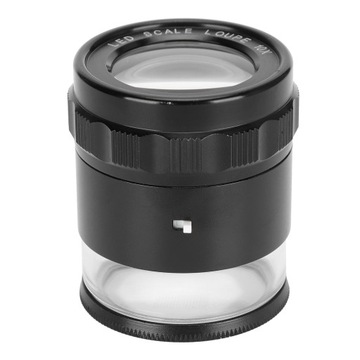 8LED 10-кратное увеличительное стекло со шкалой высокого разрешения, регулируемое увеличение G