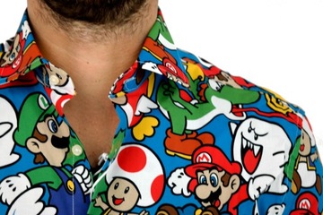 OPPOSUITS Koszula męska MARIO kolorowa XXXL 47/48