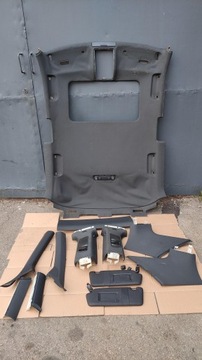 AUDI A3 8P SLINE CZARNA PODSUFITKA KOMPLETNA