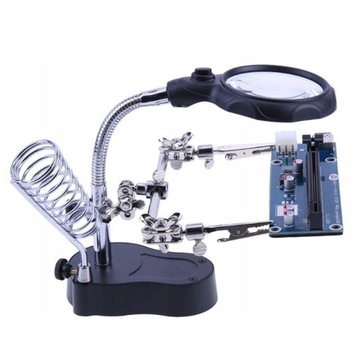 НАБОР ДЛЯ ПАЙКИ ТРЕТЬИХ РУКОВОДСТВ, РУЧКА-УВЕЛИЧЕНИЕ + СВЕТОДИОД