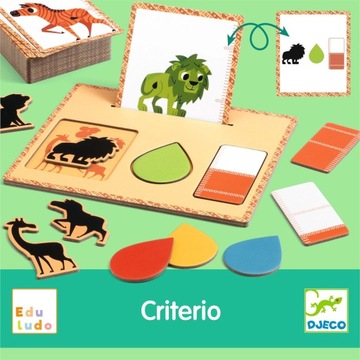 Gra edukacyjna Djeco Eduludo Criterio