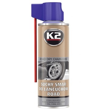 K2 SUCHY SMAR DO ŁAŃCUCHÓW MOTOCYKLOWYCH 400ML