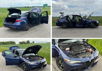 Alfa Romeo Giulia II Sedan Facelifting 2.0 Turbo 280KM 2020 Alfa Romeo Giulia 280kM TYLKO 34tys.km PISEMNA GWARANCJA w cenie Transpo, zdjęcie 18
