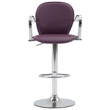 Hoker VidaXL odcienie fioletu 108,5 cm skóra sztuczna