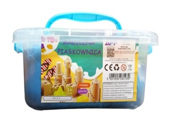 ВОЛШЕБНЫЙ КИНЕТИЧЕСКИЙ ПЕСОК 3 КГ НАБОР ФОРМ ДЛЯ БАССЕЙНА ШПАТЕЛЯ