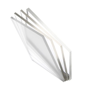 PLEXI PLEXA 49/62cm 15mm BEZBARWNA pleksi płyta na gablotę wystawową
