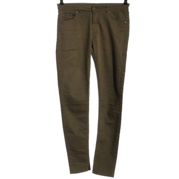 H&M Spodnie ze stretchu Rozm. EU 38 khaki