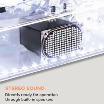 Проигрыватель проигрывателя Auna 10035573 ClearTech BT