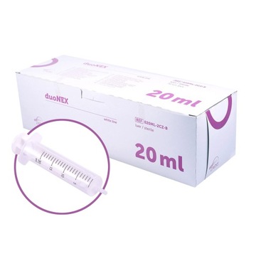 Strzykawka Zarys duoNEX 20 ml 50 sztuk